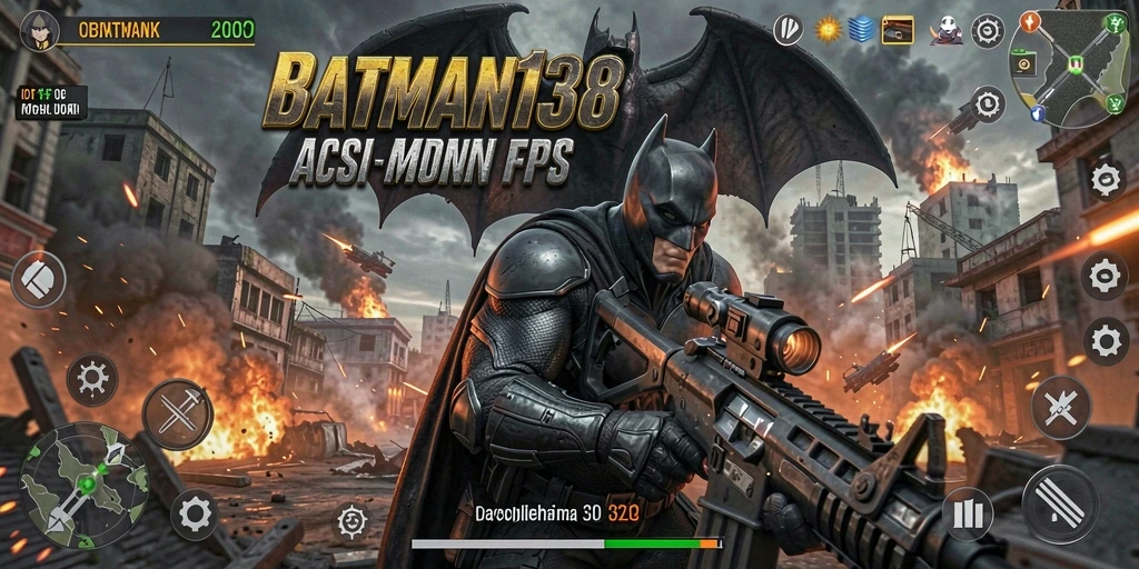 Tangkapan layar dari gameplay intens di <strong>BATMAN138</strong> yang menunjukkan aksi tembak-menembak.