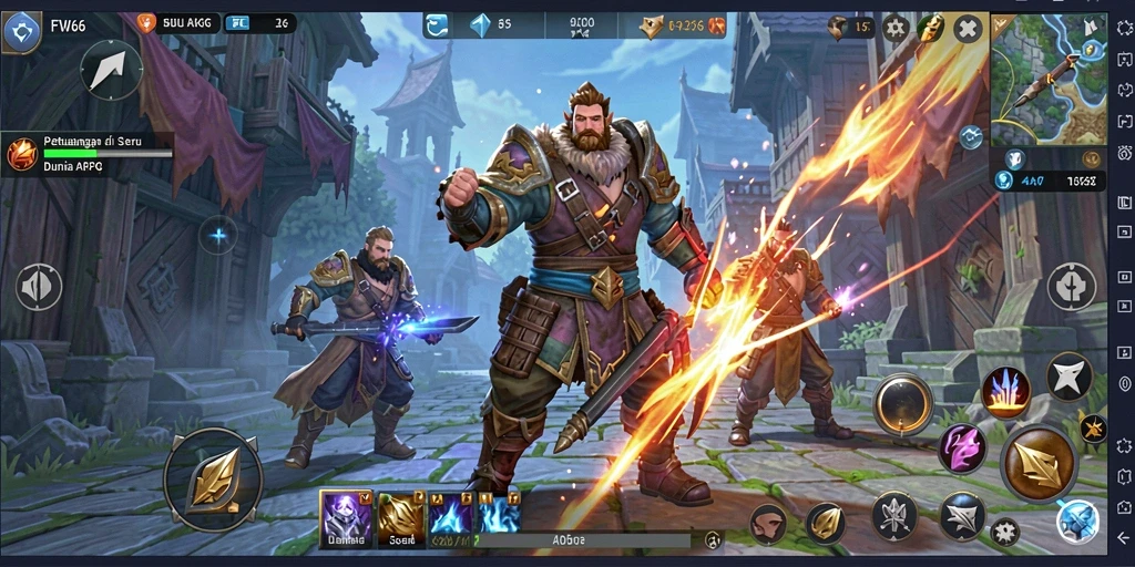 Tampilan gameplay seru di dunia ARPG FW66