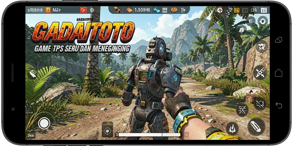 Tampilan gameplay GADAITOTO dengan aksi menegangkan dan grafis menawan.