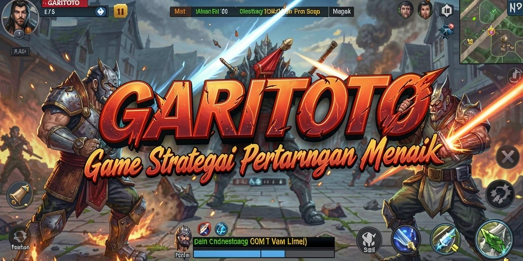 Tampilan gameplay menarik di GARITOTO dengan berbagai strategi pertarungan.