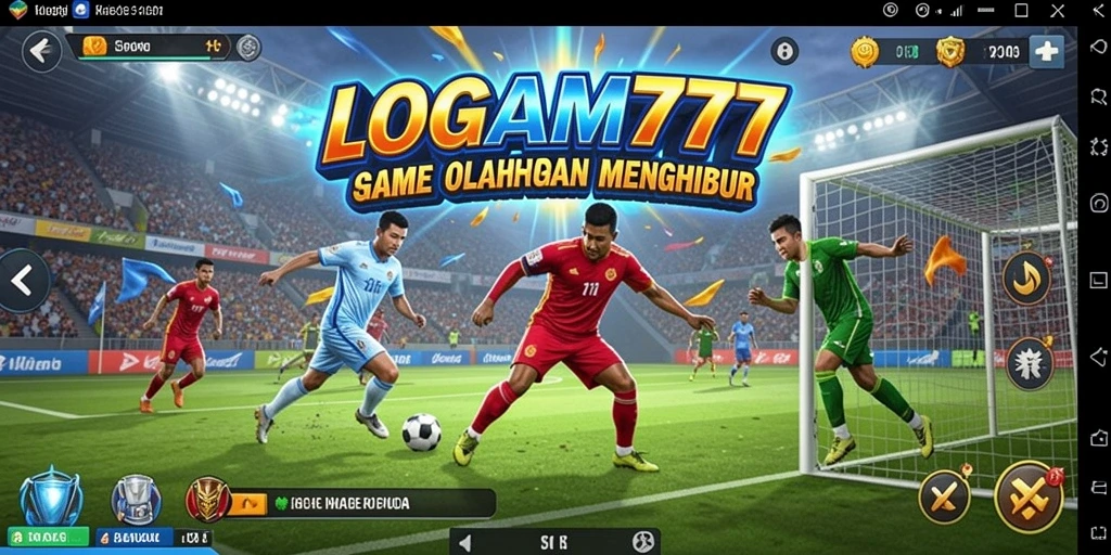 Tangkapan layar LOGAM777 menunjukkan aksi olahraga yang mendebarkan.