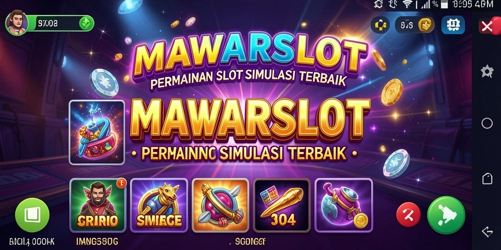 Screenshot gameplay MAWARSLOT yang menunjukkan keseruan permainan slot.