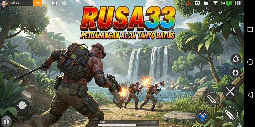 Screenshot dari RUSA33 menampilkan aksi mendebarkan dalam gameplay.