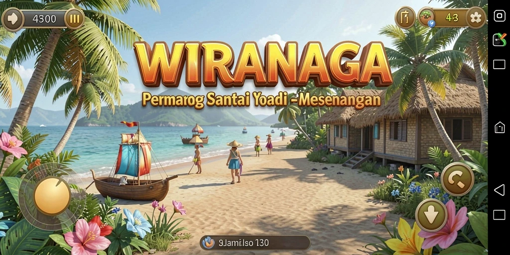 Screenshot gameplay <strong>WIRANAGA</strong> yang menunjukkan aksi menyenangkan permainan.